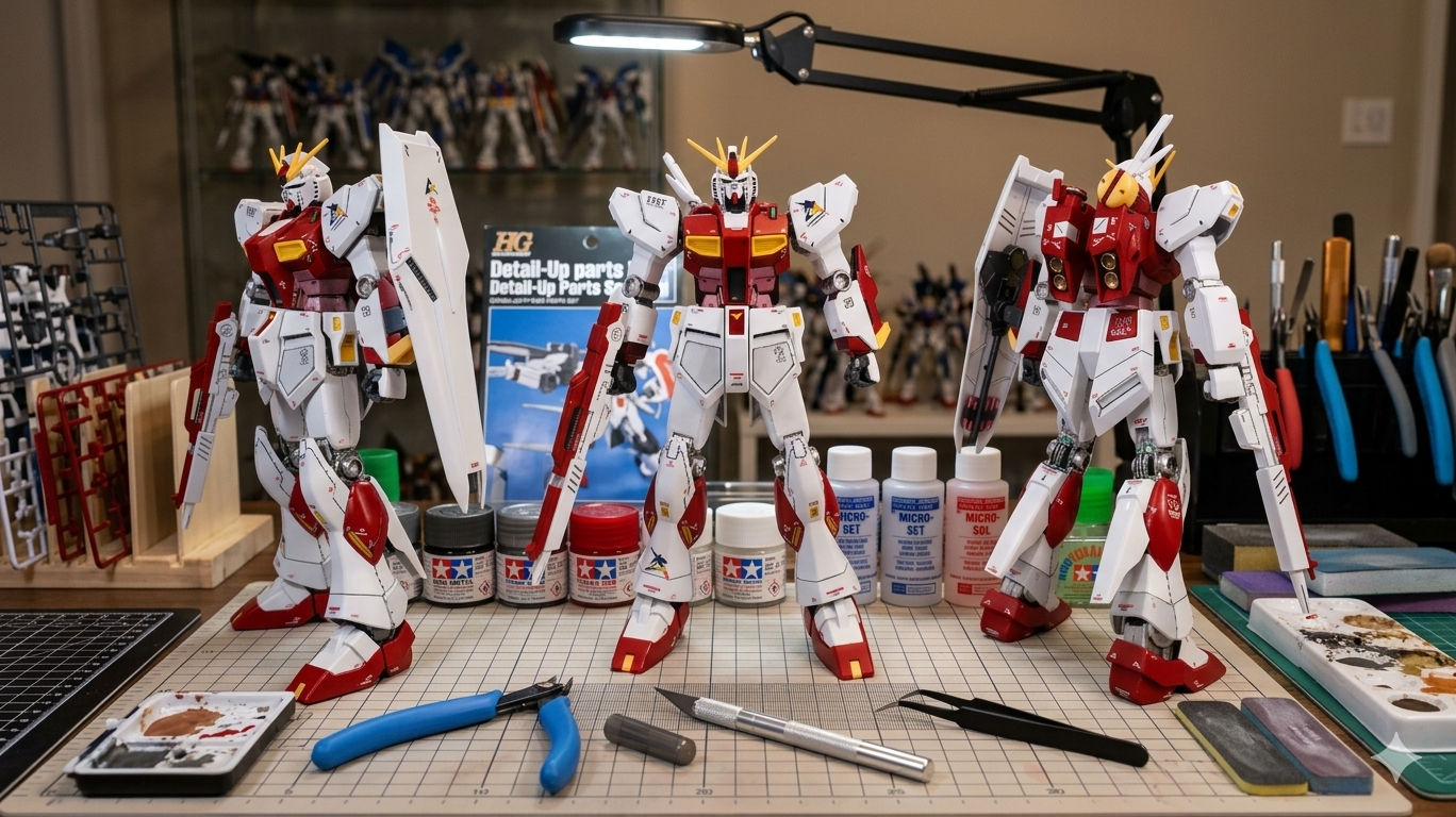 Bandai Entry Grade Gundam custom build CAD$100