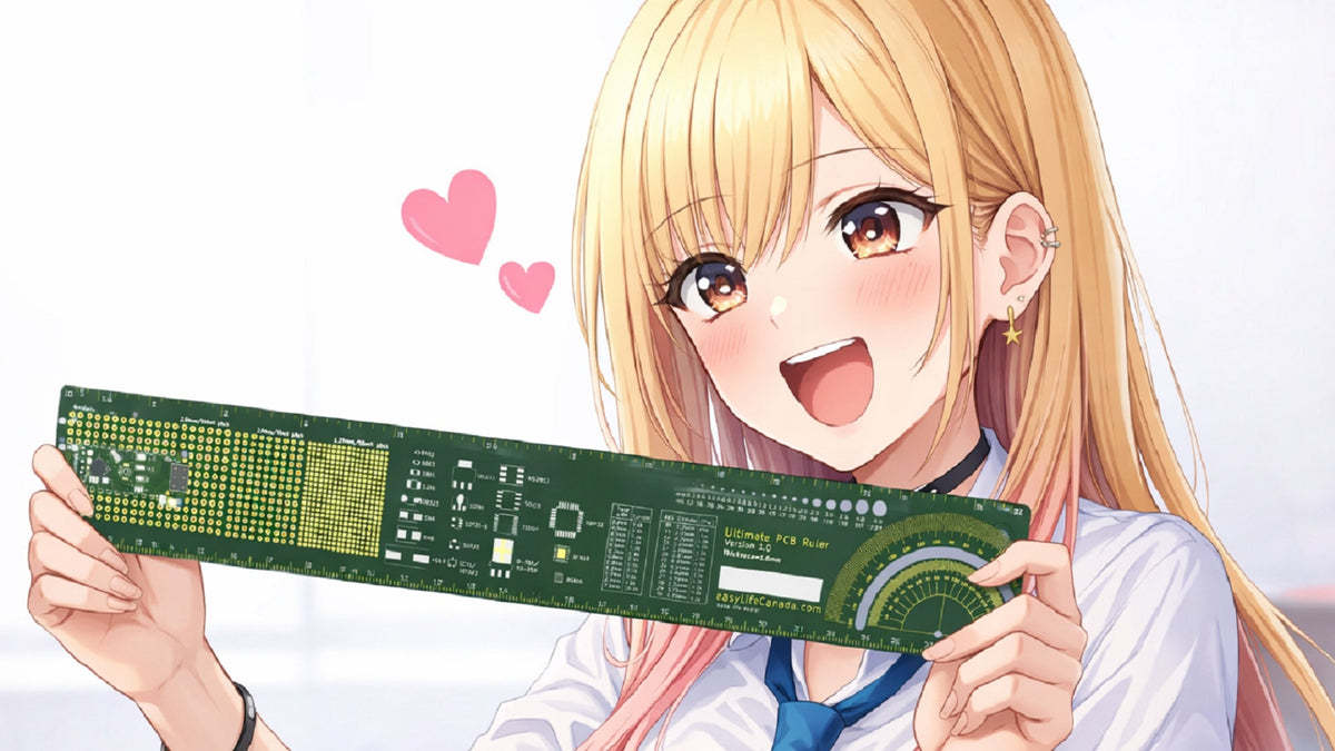 Ultimate PCB Ruler - 12 inches